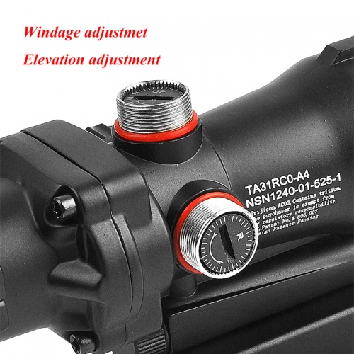Airsoft Red Dot Optical ACOG Scope 1X32